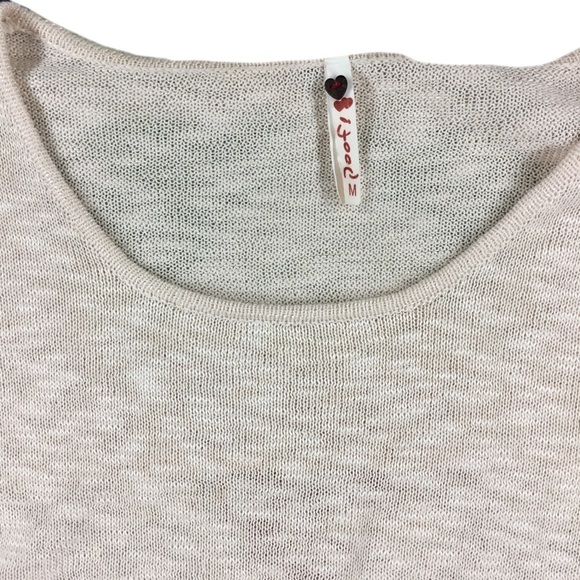 Poof! Front knit Rose Lace Back Sweater - Picture 4 of 4